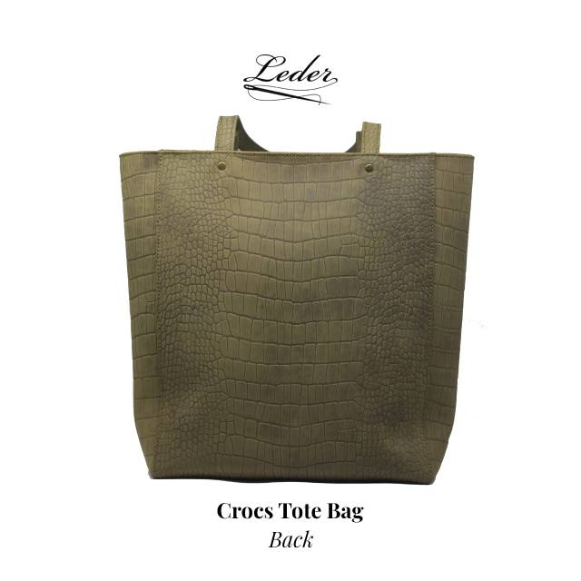 Tas Kulit Wanita (100% Kulit Asli) - Crocs Tote Bag by Leder