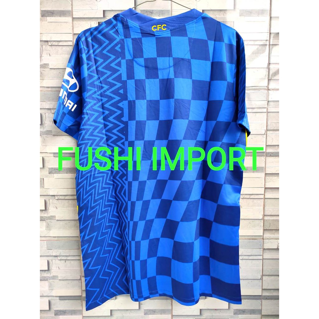 HQ JERSEY BOLA CHELSEAA HOME 2021-2022 GO HIGH QUALITY IMPORT