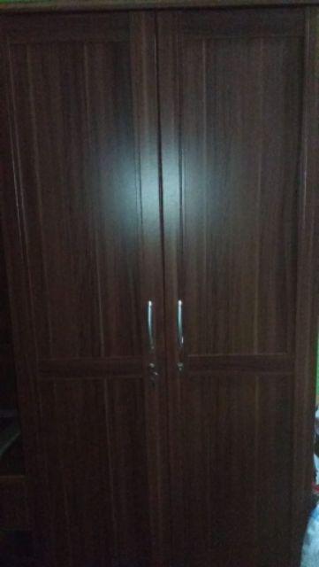 Lemari Pakaian 2 Pintu + Meja Rias Lpmr 8223