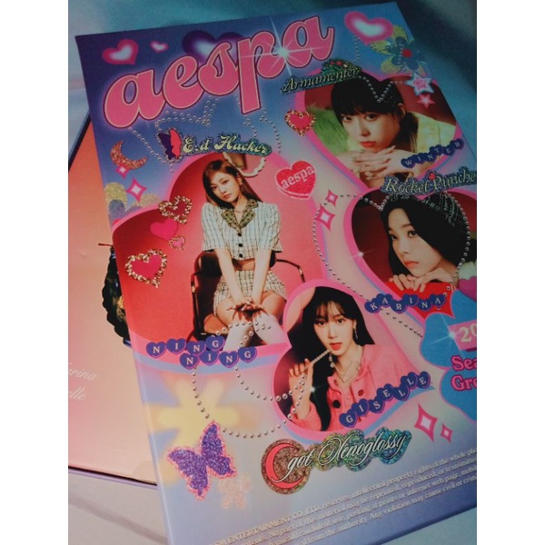 READY STOCK SHARING SEASON'S GREETING AESPA 2022
