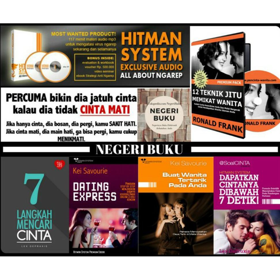Master All Super Premium Hitman System - Ronald Frank Pecinta Wanita Wajib Coba