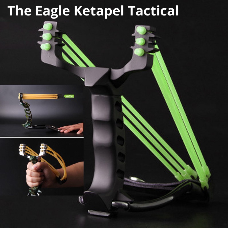 Ketapel Tactical Ketapel Alumunium Ketapel Peralatan Survival Camping