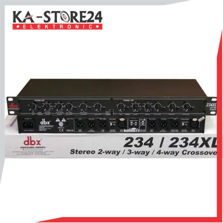 Crossover DBX 234 XL Crossover dbx234xl  dbx 234xl dbx 234 xl Crossofer 3 Way
