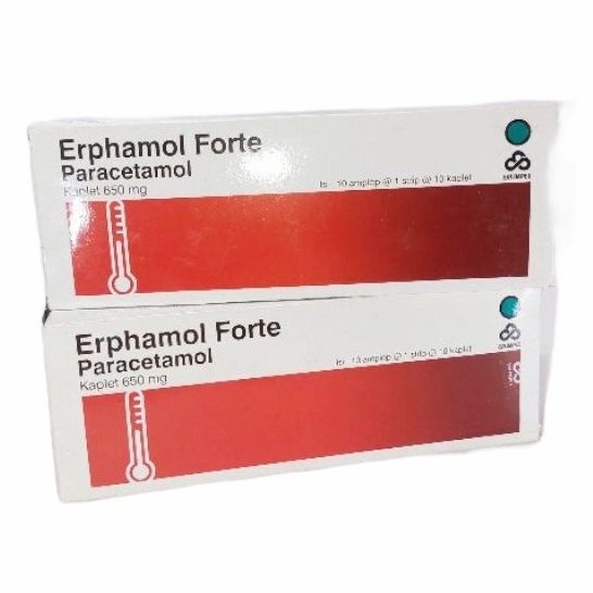 Erphamol Forte Box isi 100 Kapsul