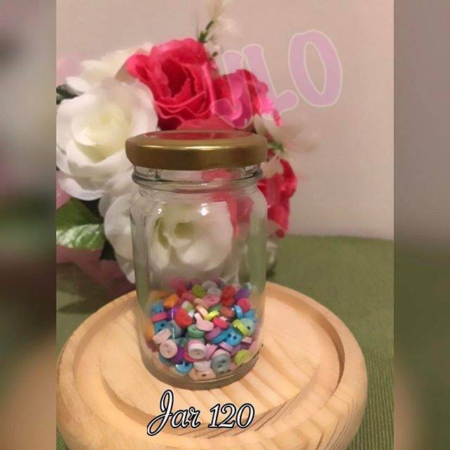 jar kaca 120 ml / toples kaca 120 ml