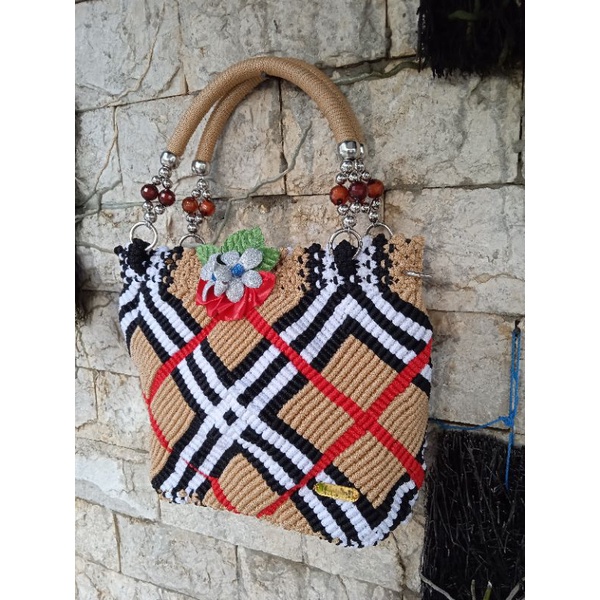Tas talikur motif garis