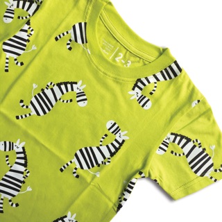 Kolla Kids Kaos  Anak  Fullprint Dancing Zebra  Shopee 