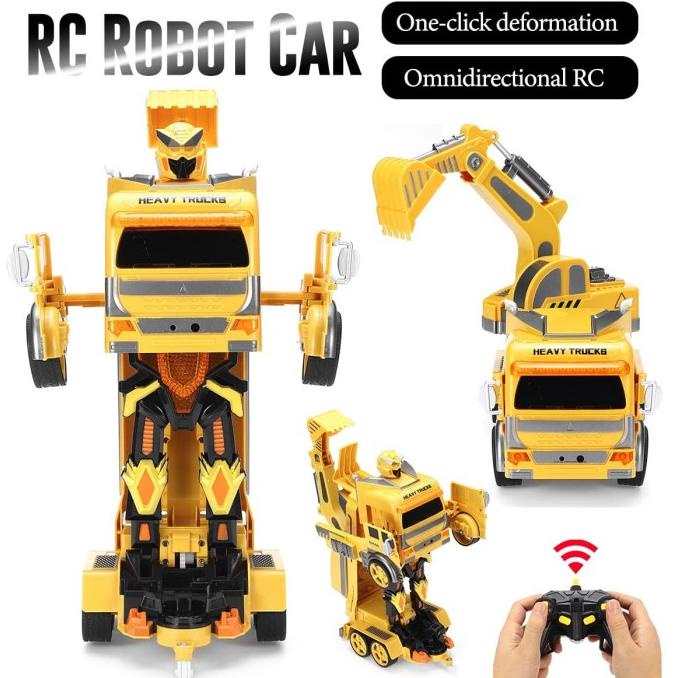 MAINAN RC TRUK ROBOT TRANSFORMER 1:14