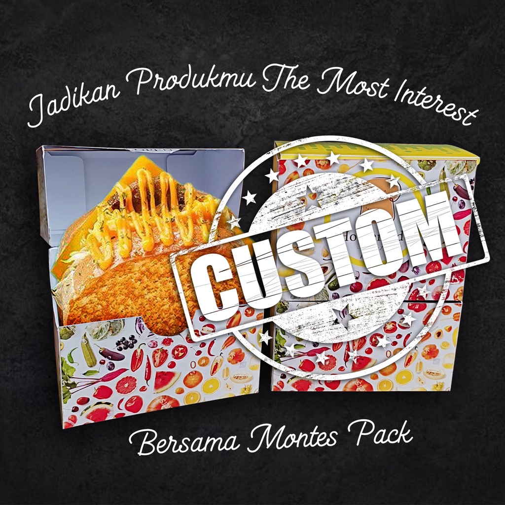 

BOX CROMBOLONI take away CUSTOM | PAPER BOX FULL PRINT