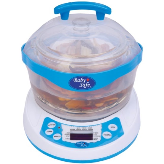 Baby Safe 10 in 1 Multifunction Steamer LB005 / Alat Pengolah Makanan Bayi