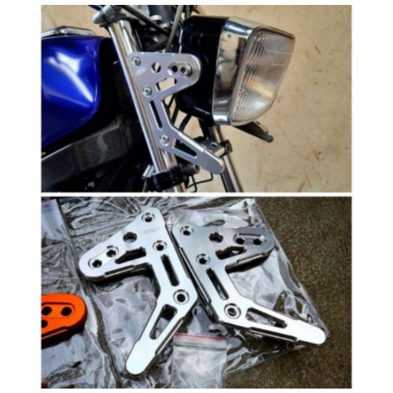 Breket Lampu RX KING Copy B pro Kuping Lampu Breket Lampu RX KING Copy B pro plus cincin shok