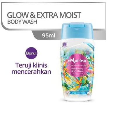 MARINA Brightening Body Wash Glow &amp; Soften Bottle 95ml