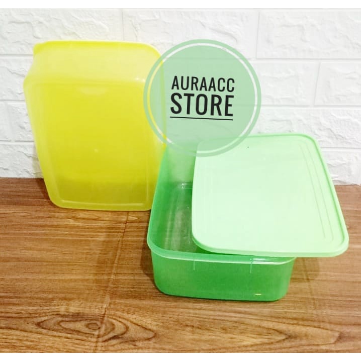 PROMO 3pcs toples plastik/ toples kue/ toples lebaran/ toples kotak persegi panjang/ toples serbagu