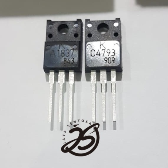 Transistor KEC A1837 - C4793 (1SET) A 1837 - C 4793 (ORI) A1837-C4793ASLI