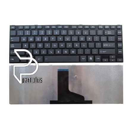 Keyboard Laptop Toshiba C800 L800 L830 M805 L805 M800 M805 Frame Hitam