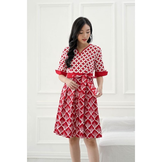 ..DRESS BATIK 263 AAS RED