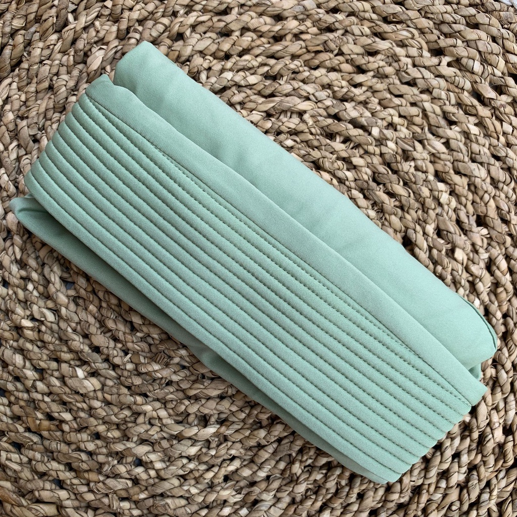 JILBAB ELNIFA SERUT POLOS Part 1-softgreen