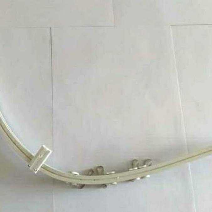 harga Rel lengkung gorden palstik anti bakteri rumah sakit Rel Flexi