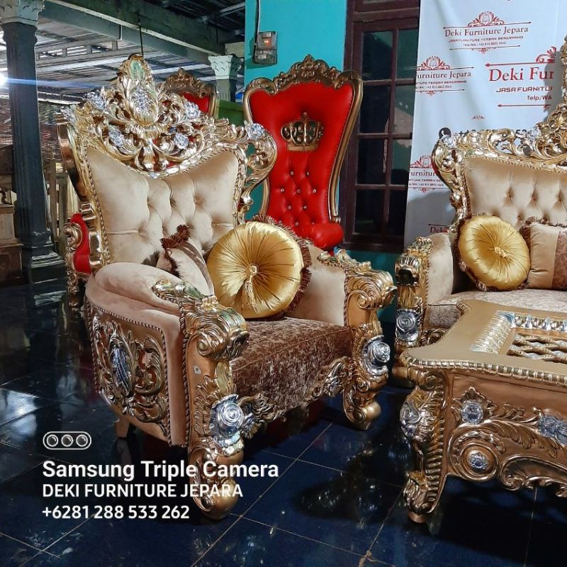 KURSI TAMU BELLAGIO / KURSI JATI BELLAGIO / KURSI BELLAGIO JEPARA MEWAH / KURSI BELLAGIO KOPER SOFA