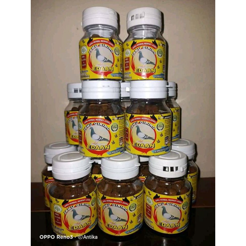 

PROMO BUY 3 GET 1Jamu merpati,jamu Giring edan, PIL EDAN JAMU HERBAL SUPER OBAT GIRING KEKET KERAS