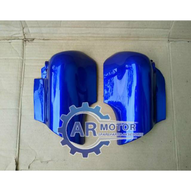 Jual TUTUP SOK SPAKBOR DEPAN JUPITER Z OLD / JUPITER Z BURHAN BIRU