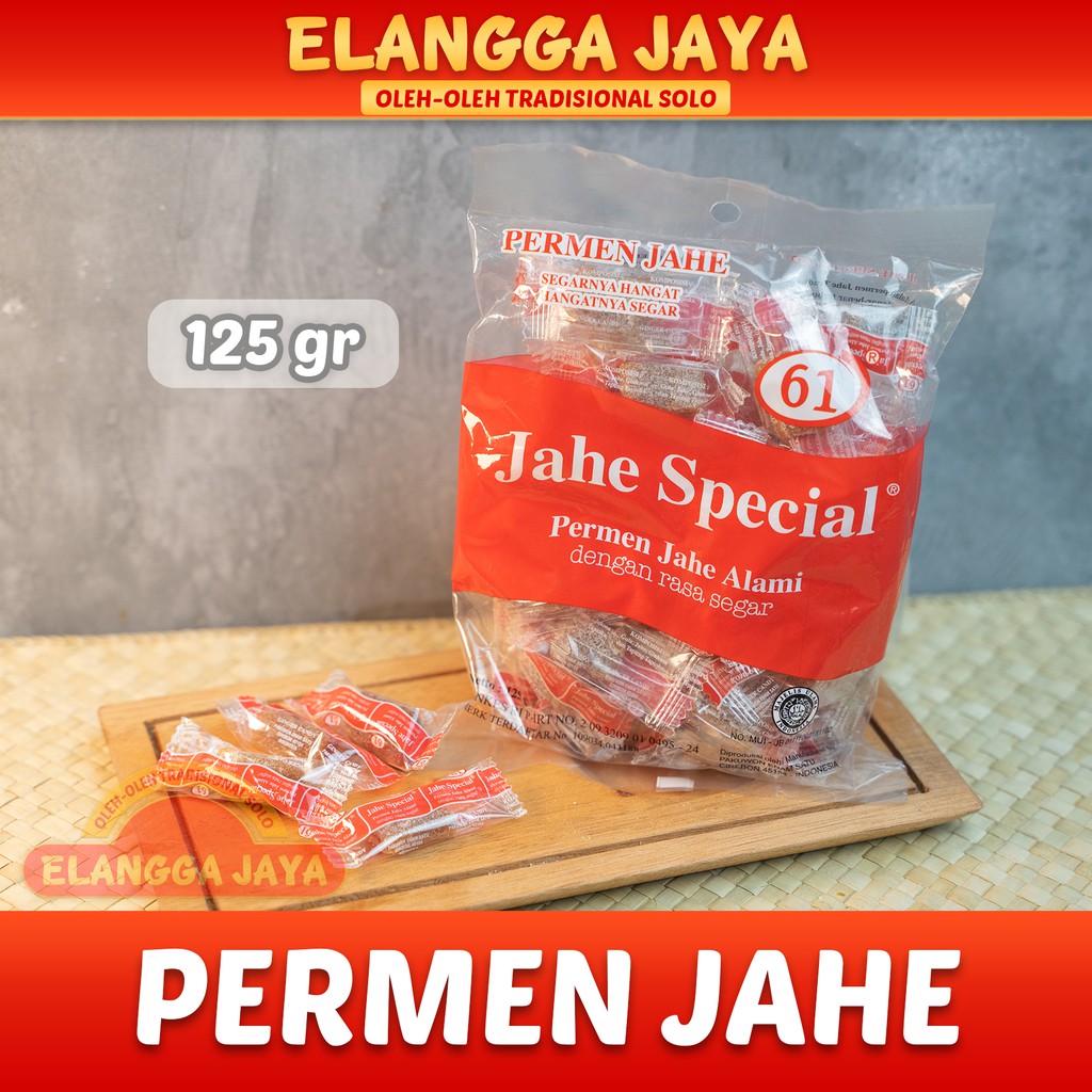 

Permen Jahe Special 61 Alami 125gr