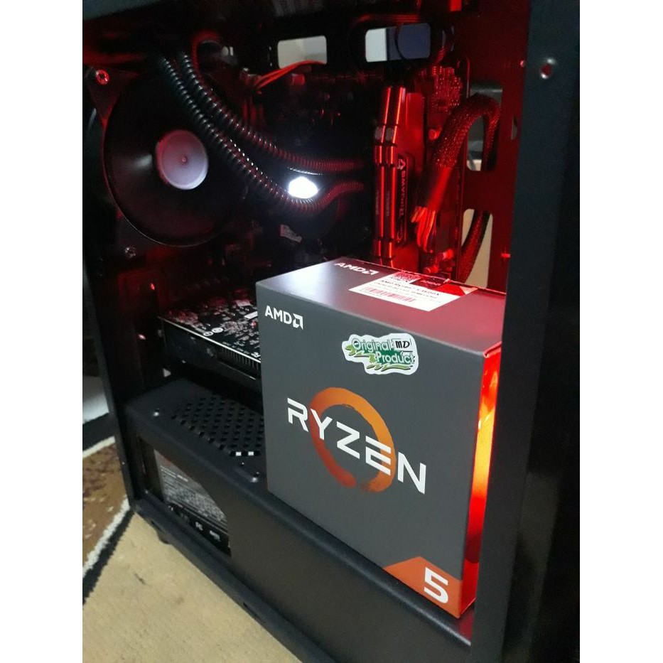 Promo CPU/ PC RAKITAN GAMING RYZEN 5 1600X DISEGN EDITING RENDER SUPER ULTRA