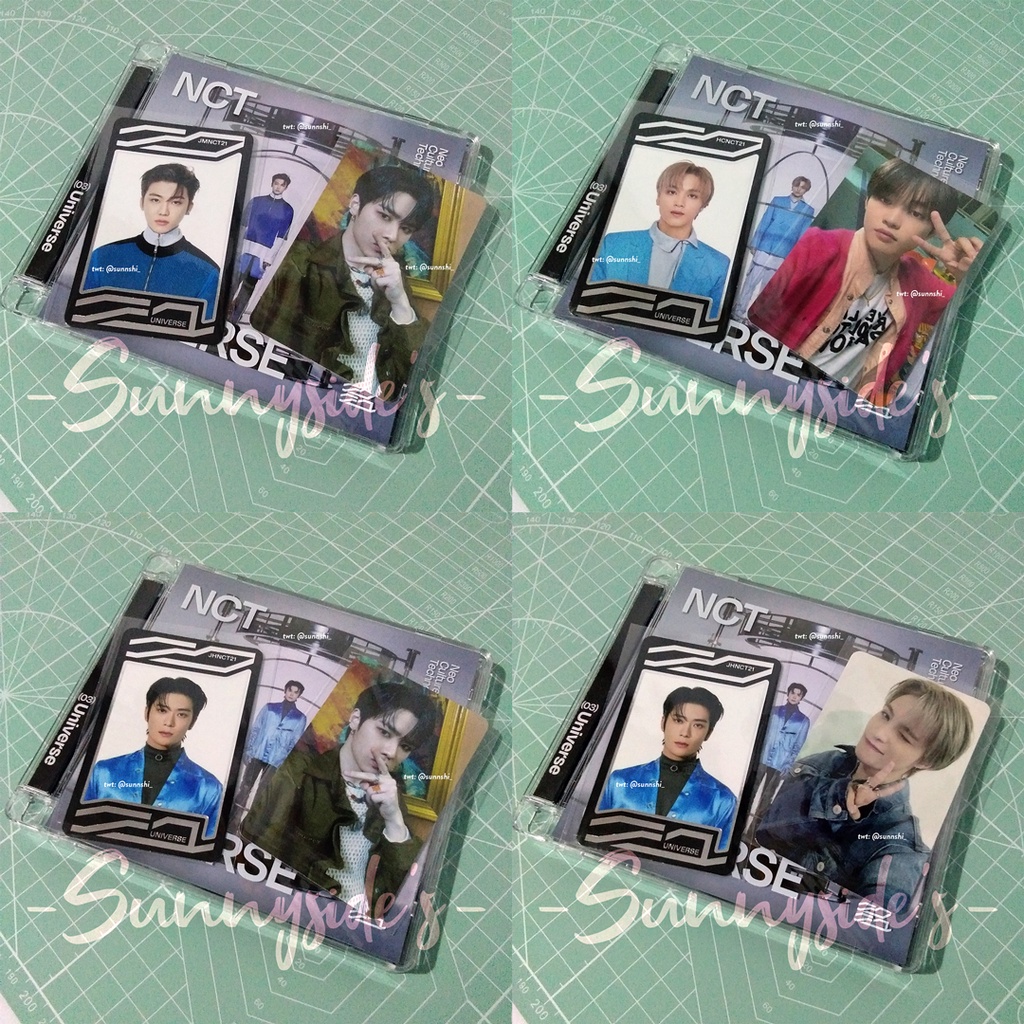 [K-Pop Album] Jewel Case Universe NCT 2021 Unsealed (Cover Jaehyun, Jaemin, Haechan)