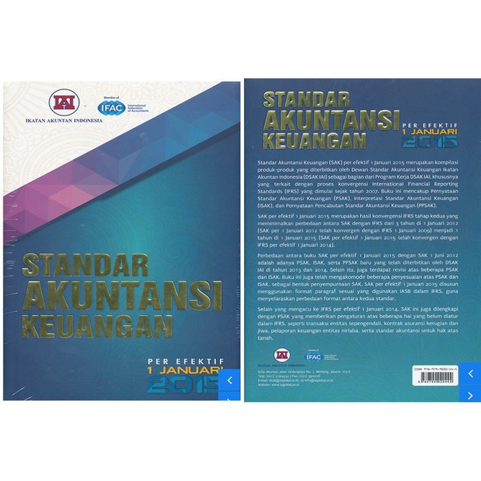 Standar Akuntansi Keuangan 2015 IAI /IFAC ORIGINAL