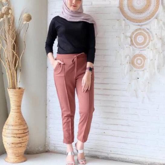 Celana Doty Basic Pants Crep