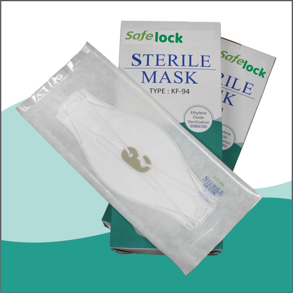 MASKER STERILE KF 94 SAFELOCK STERILE MASK KF-94