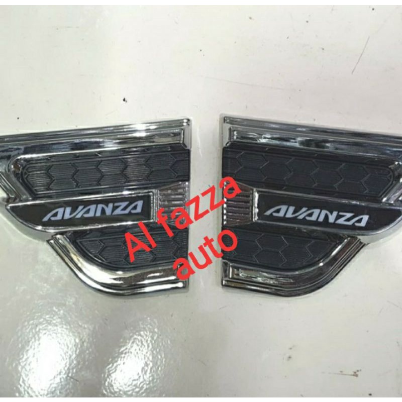 side ventilator avanza chrome