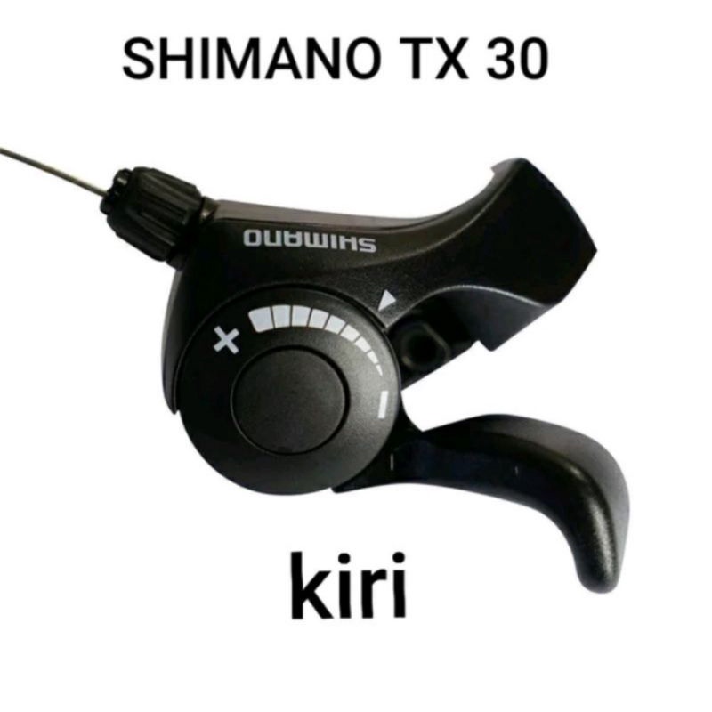 Shifter kiri SHIMANO TX30 left 3 speed seli minion minitrek. ..  Shifter Kiri Left Shimano