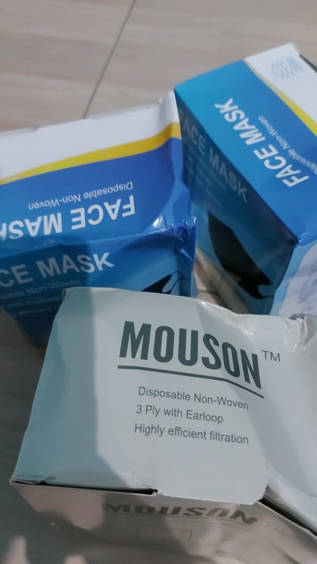 Masker Duckbill 3ply Duck Bill 3 Ply Bedah Medis Earloop Makassar