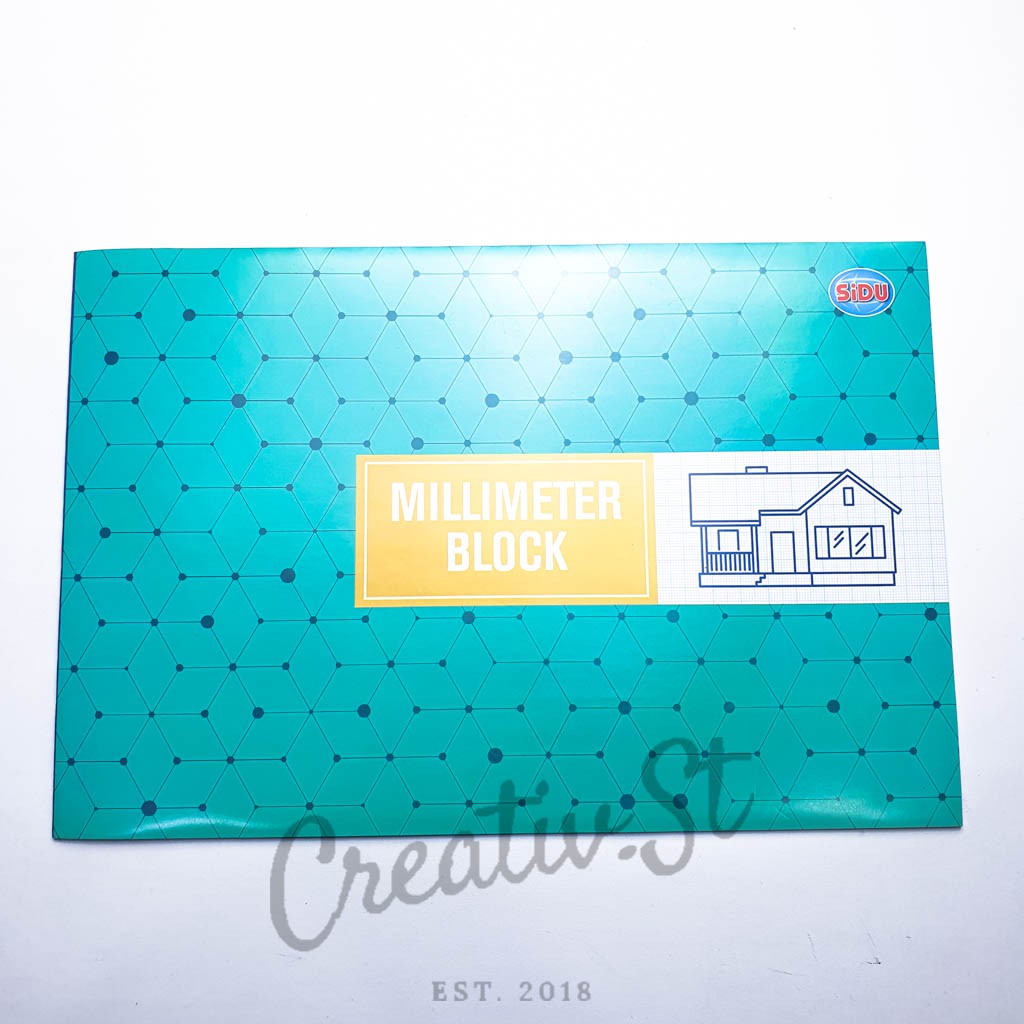 

SINAR DUNIA Milimeter Blok F4 20 Lembar 23 Cm X 33 Cm