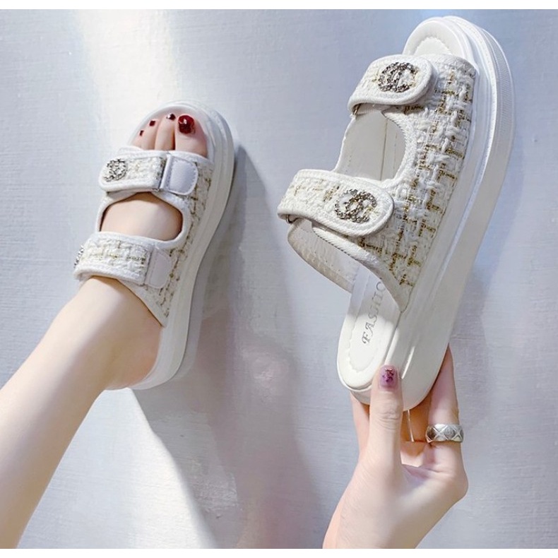 Sepatu Sandal Wedges Wanita Fashion Import Cantik Keren Nyaman SP52