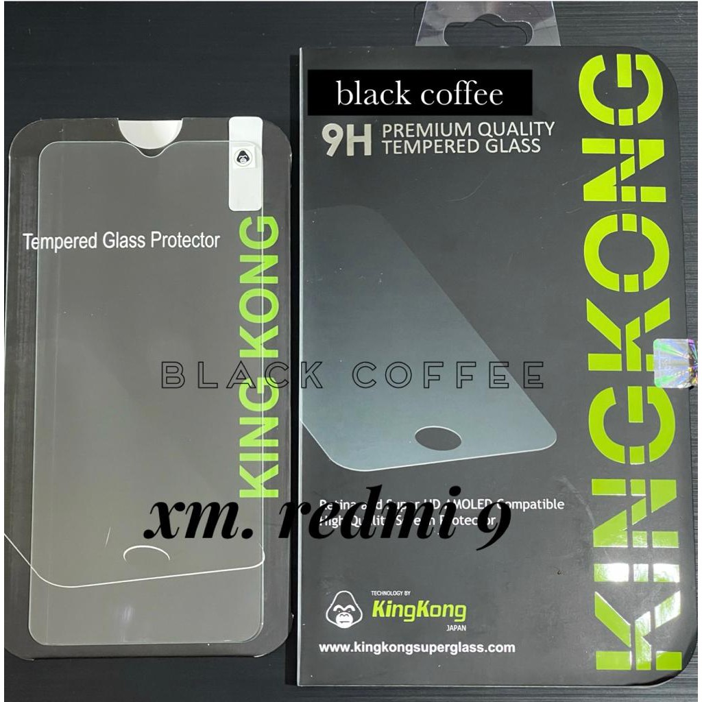 BENING KINGKONG Tempered glass XIAOMI REDMI 9