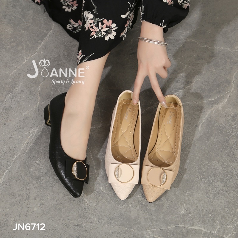 RESTOCK! [ORIGINAL] JOANNE Pump Heels Sepatu Kerja Wanita Hak Tahu #JN6712