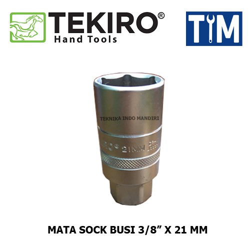 TEKIRO Mata Sock Busi 3/8&quot; x 21 MM / Spark Plug 3/8&quot; x 21 MM