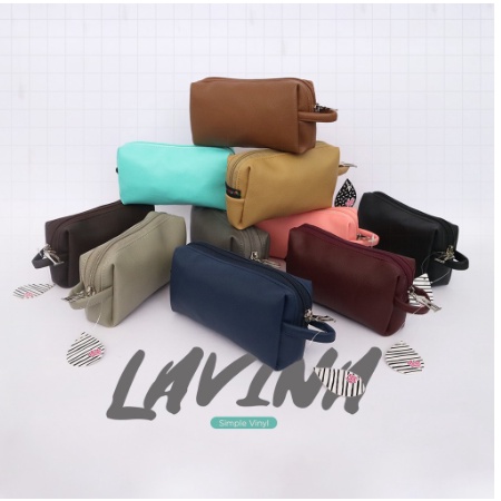 POUCH LAVINA WARNA RANDOM RUMAH WARNA