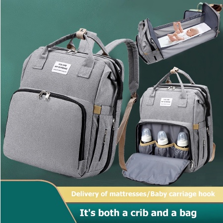Diaper Bag Travel Baby Bed Portable Multifungsi / Tas Bayi / Tas Travel / Tas Perlengkapan Bayi