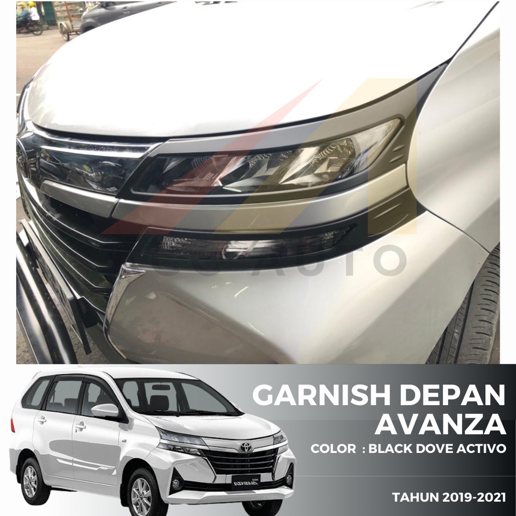 Garnish Depan Avanza Hitam Dove Tahun 2019-2021