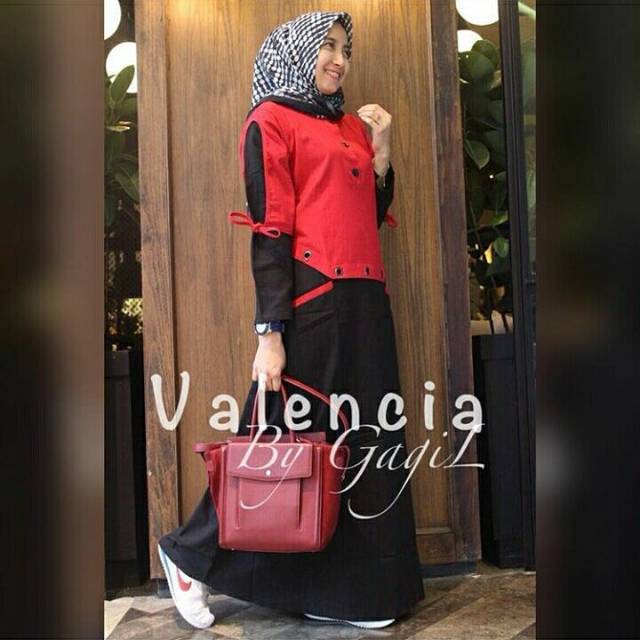 Dress VALENCIA termurah/Muslim Wanita/Baju Murah/Dress /gamis murah/gamis hijab/gamis