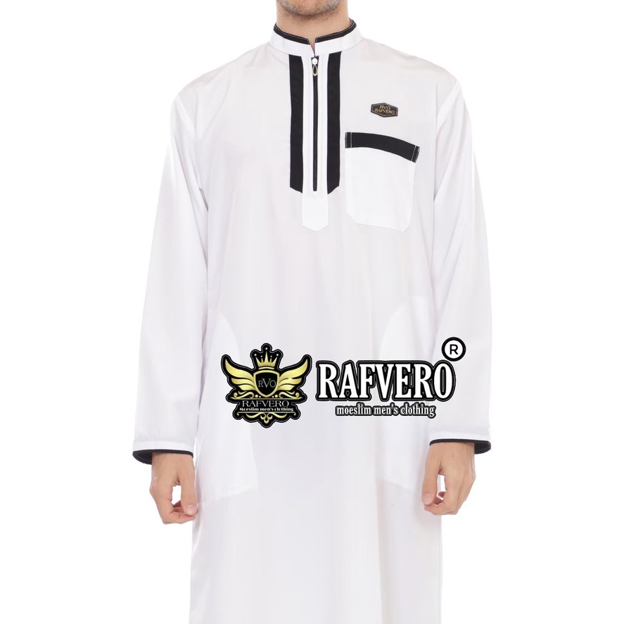 Gamis Jubah Muslim Pria Dewasa Muslim Rayhan Original Rafvero