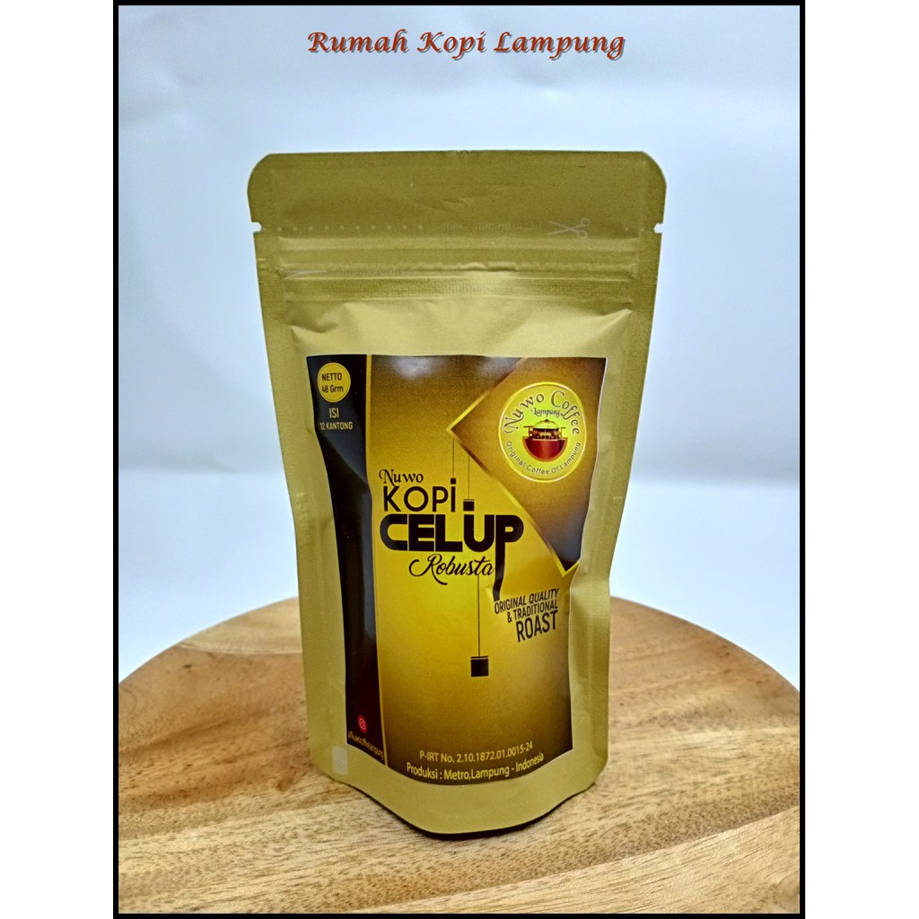 

KOPI CELUP ROBUSTA LAMPUNG 100% BIJI KOPI PILIHAN / KOPI HITAM / KOPI MURNI / KOPI INSTAN / MINUMAN