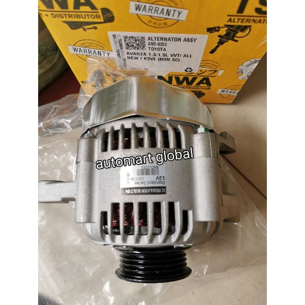 alternator dinamo cas avanza 1300cc vvti