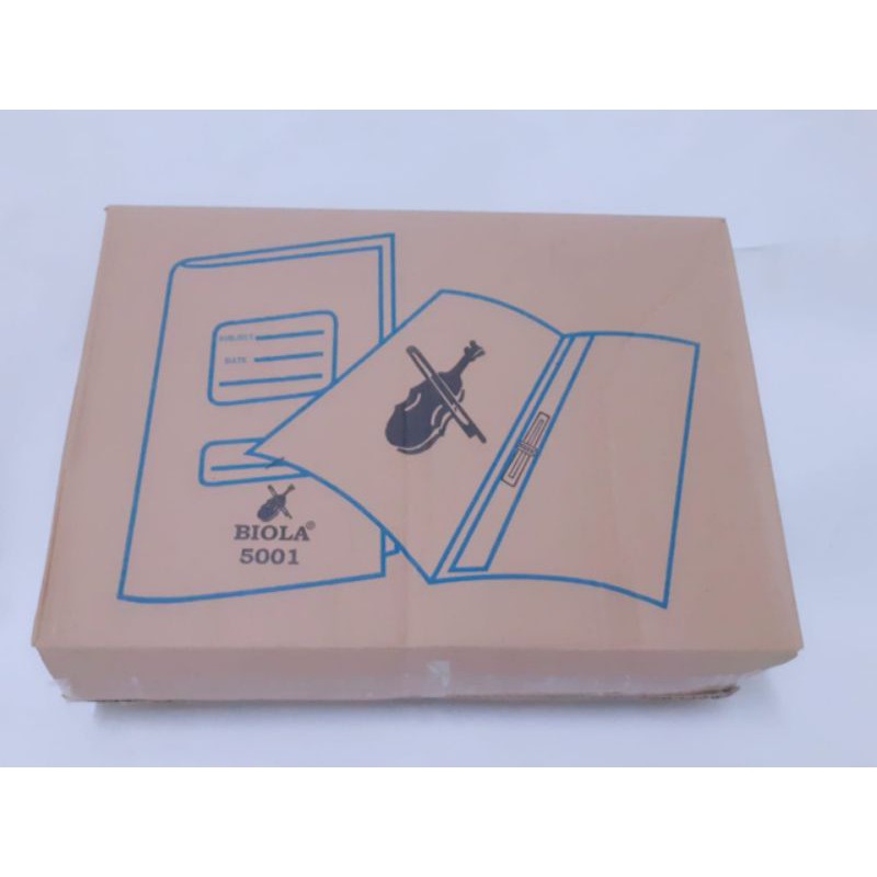 

Map kertas Biola