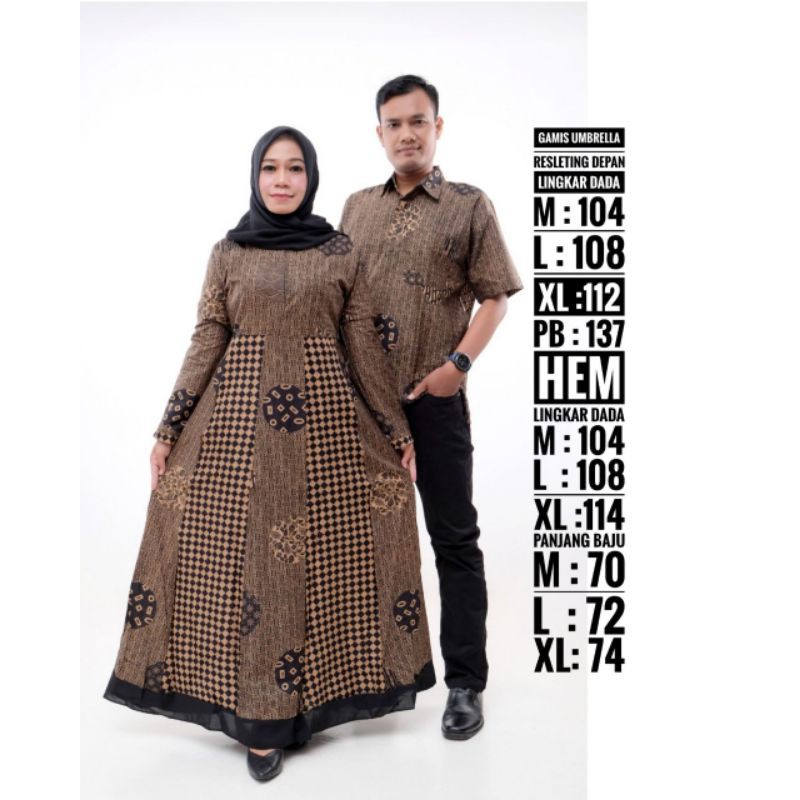 COUPLE GAMIS MODEL TERLARIS GAMIS MODEL PAYUNG GAMIS COKLATAN GAMIS TERBARU