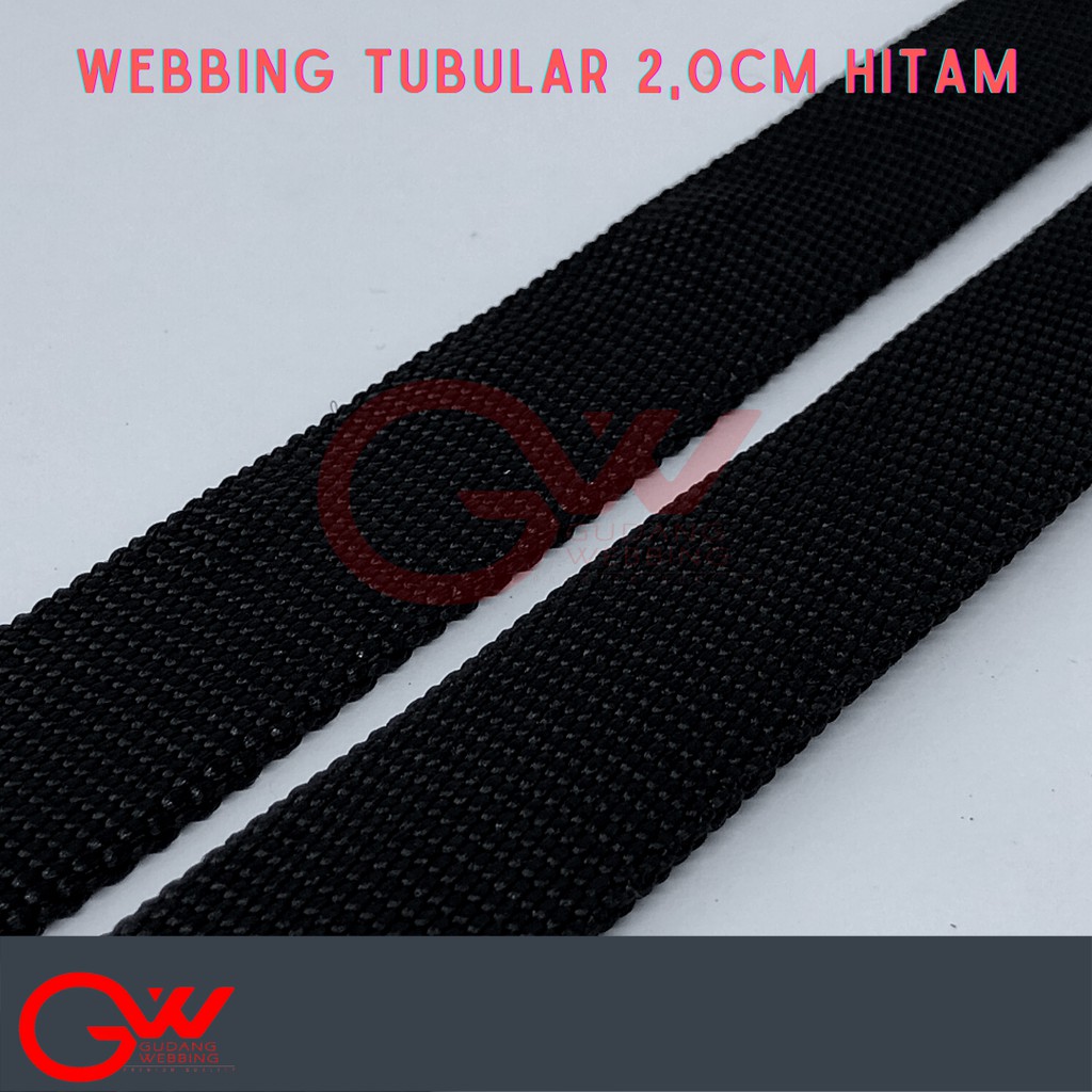 Tali Webbing Double (Tubular) - AA Dobel 2,0 cm - ECERAN