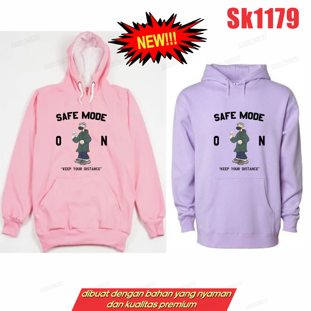 MURAH!!! HOODIE SWEATER STRAYKIDS SK1179 SAFE MODE UNISEX